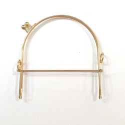 Metal halka Burs Gold