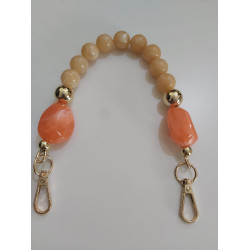 Akrilik boncuk Askı Turuncu